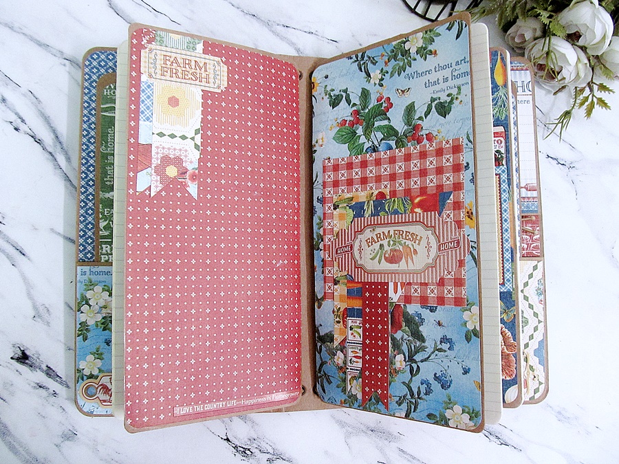 Make a recipe book out of a photo album that holds 4 x 6 photos