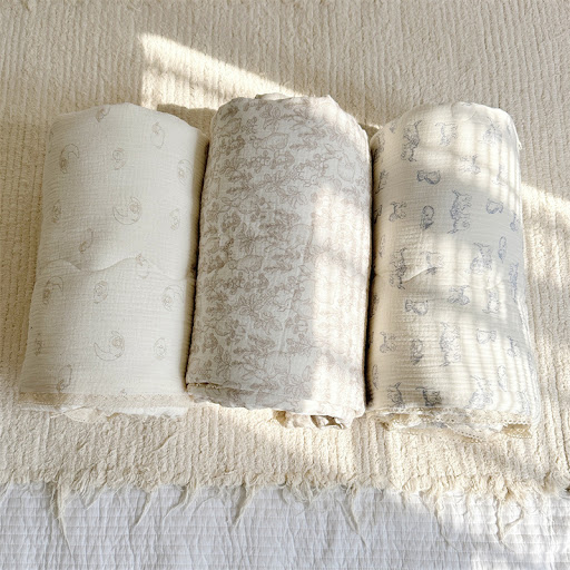 Title 17, Pure Cotton Class A Double-layer Gauze Summer A...
