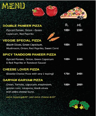 Garyam Garyam Pizza menu 3