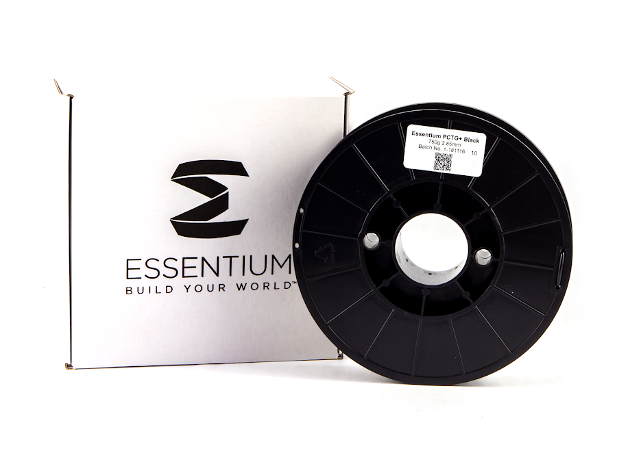 Essentium Black PCTG+ - 1.75mm (.75kg)