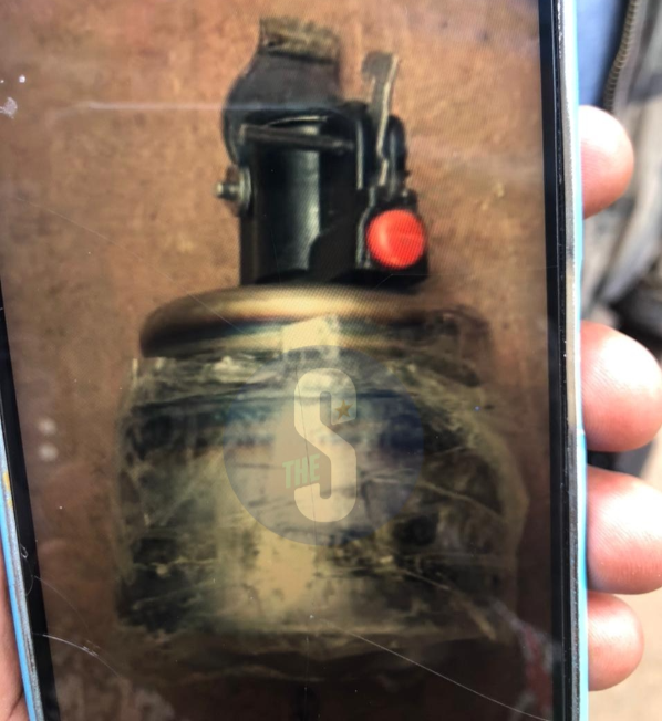 Device collected by detectives following a bomb scare incident along Latema Lane, Nairobi CBD on July 13, 2022.