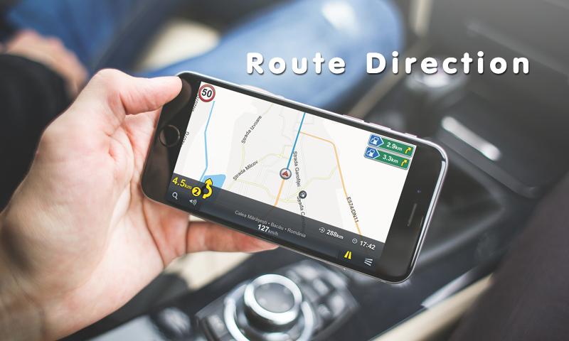 Voice GPS Navigation Advice Screen 2