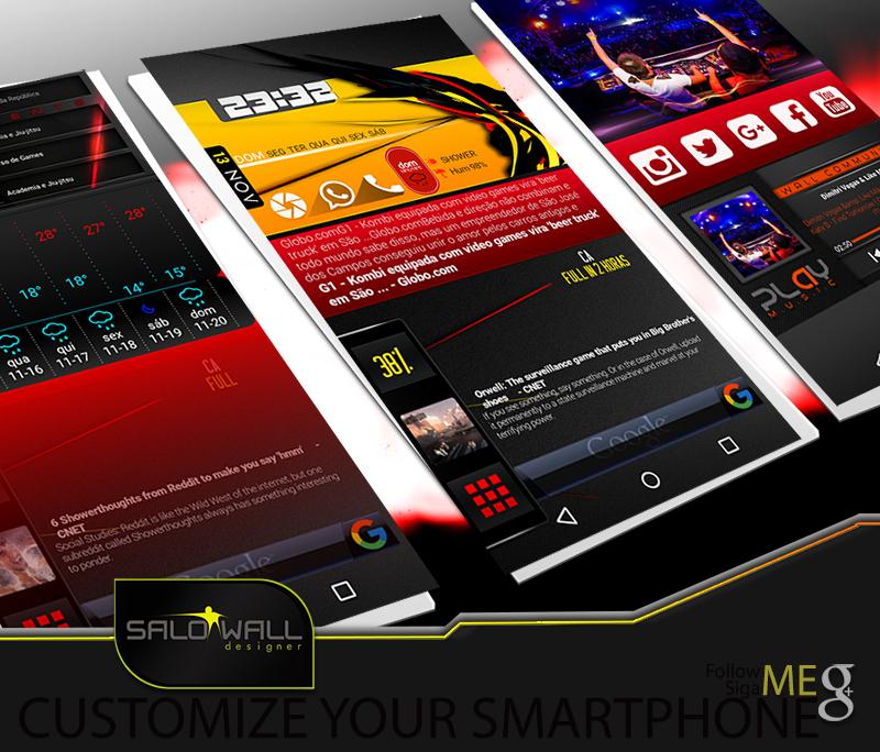 KLWP SUCCESS + ABSTRACT2 Screen 2