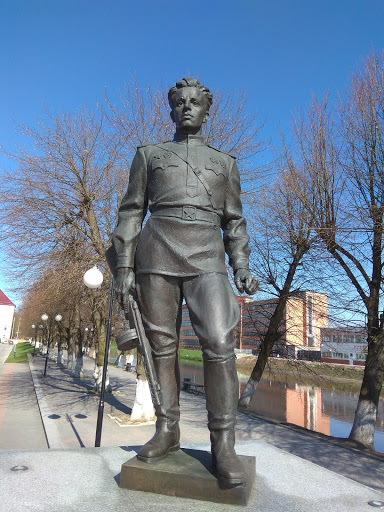 New monument to S.I.Gusev (Нов