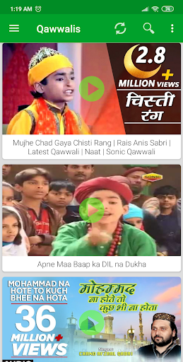 Naat Sharif - Qawwali Videos