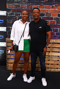 Comedian Trevor Gumbi and his wife Nande.