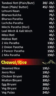 Flavour Of Aroma menu 3