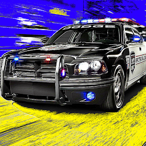 Police High-Speed Car Chase logo