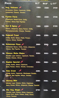 Naples Pizza menu 3