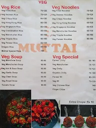 Hotel Muktai menu 4