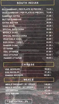 Indian Coffee House menu 5