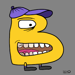B