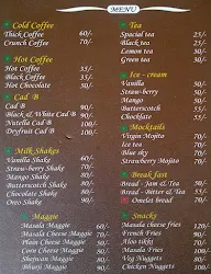 The Coffee Cafe menu 3