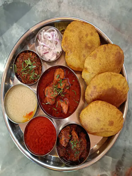 Chicken Alani Thali