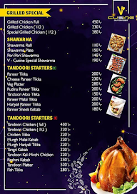 V Cusine menu 2