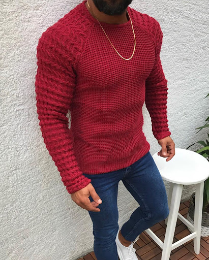 Title 3, Men Pullover sweater