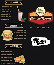 Snack Room menu 2