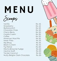 Havmor Ice Cream menu 1