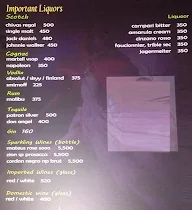 Campari Bar menu 2