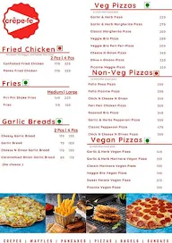 Pizzeria By Crepe-Fe menu 1