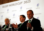 Rugby World Cup 2023 host country candidates press conference - Royal Garden Hotel, London, Britain - September 25, 2017   Former captain of South Africa, Francois Pienaar during the press conference.