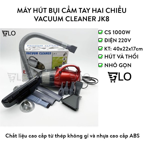 Máy Hút Bụi Cầm Tay Hai Chiều Vacuum Cleaner Jk - 8