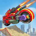 ダウンロード Futuristic Robot Bike Derby Crash Stunts をインストールする 最新 APK ダウンローダ