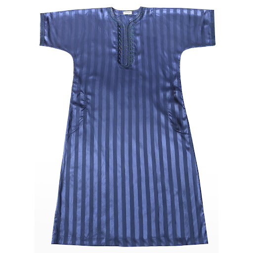 Title 5, Mens Fashion Robe with Stripe Embroidery for u...