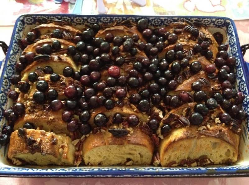 Blueberry Baked French Toast