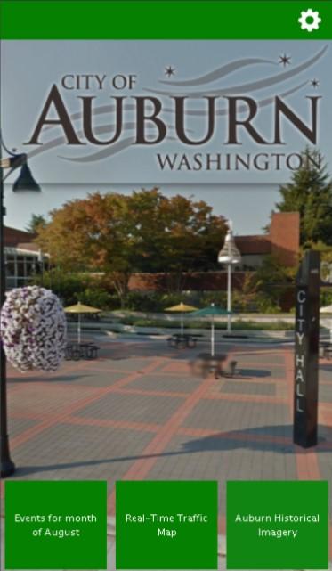 Auburn GeoTour Screen 1