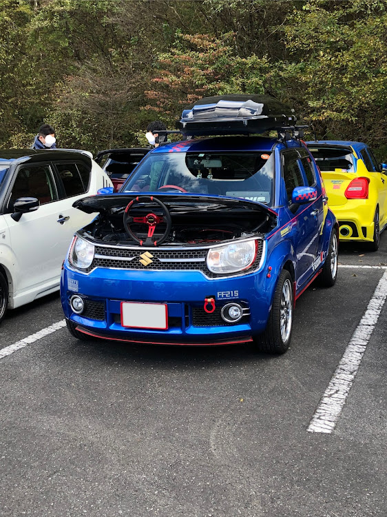 イグニスのティースポミーティング・オフ会・榛名湖MT・榛名湖・スズキ車オフに関するカスタム事例の投稿画像3枚目