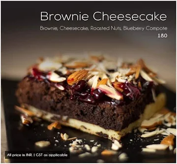 Brownie Heaven menu 