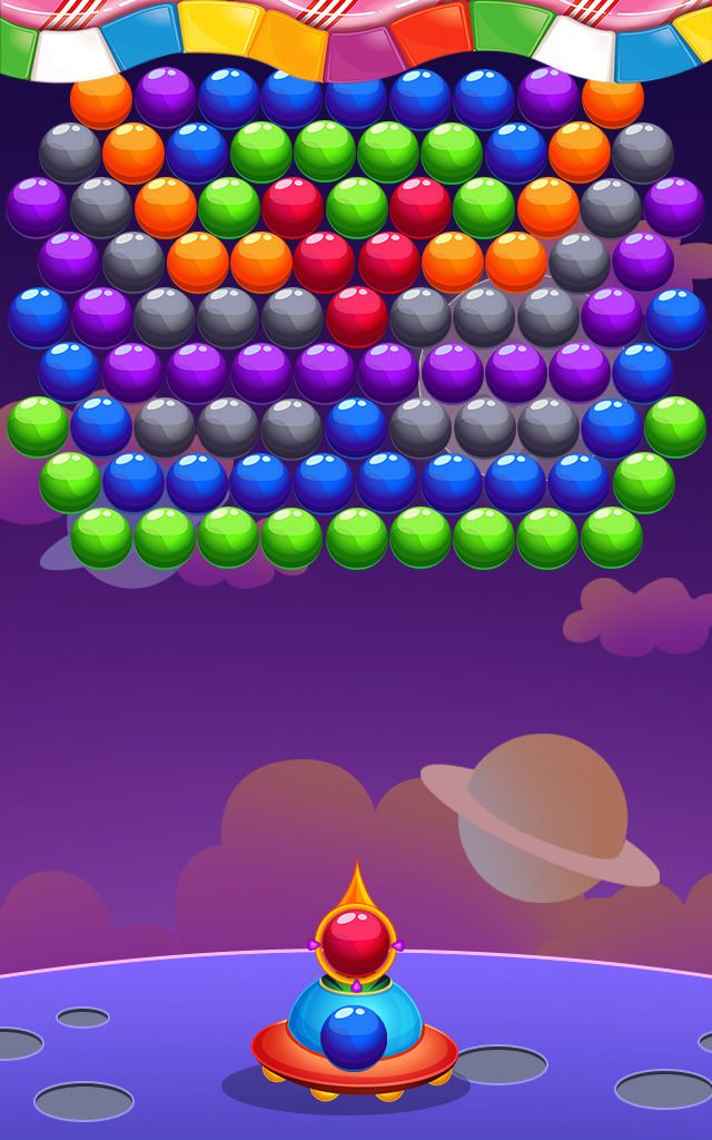 Bubble Shooter Screen 1