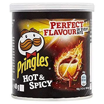 Pringles Hot & Spicy - 40 gm