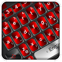 Descargar Red Metal Keyboard Theme Instalar Más reciente APK descargador