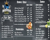 The Maharaja Club menu 5