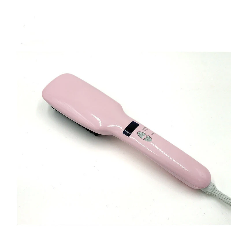 Spazzola Massaggiante Lisciante per Capelli con Fibbia Interna in Ceramica Liscia e Massaggia i Capelli per una Chioma Morbida e Lucente