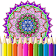 Coloriage de mandalas icon