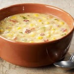 Panera Bread Summer Corn Chowder Copycat Recipe was pinched from <a href="http://3gitalian.com/2015/01/11/panera-bread-summer-corn-chowder-copycat-recipe/" target="_blank">3gitalian.com.</a>