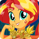 Cover Image of Descargar Dress Up Sunset Shimmer 4.0 APK