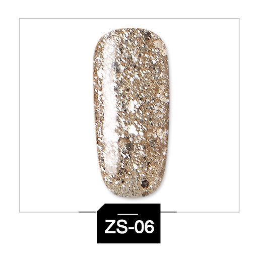 Title 2, Glitter Phototherapy Nail Polish Glue with Remo...