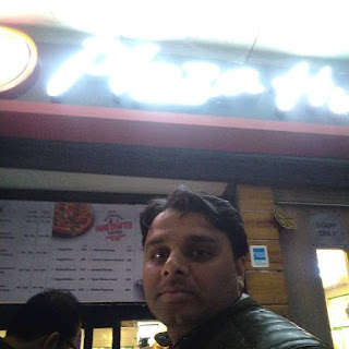 Chandan Rai at Pizza Hut, Baani Square,  photos