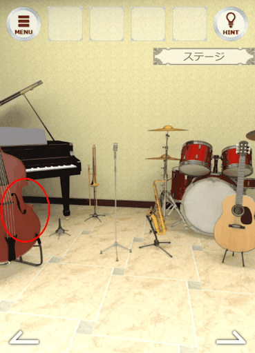 ある音楽家の屋敷_コントラバスの弓