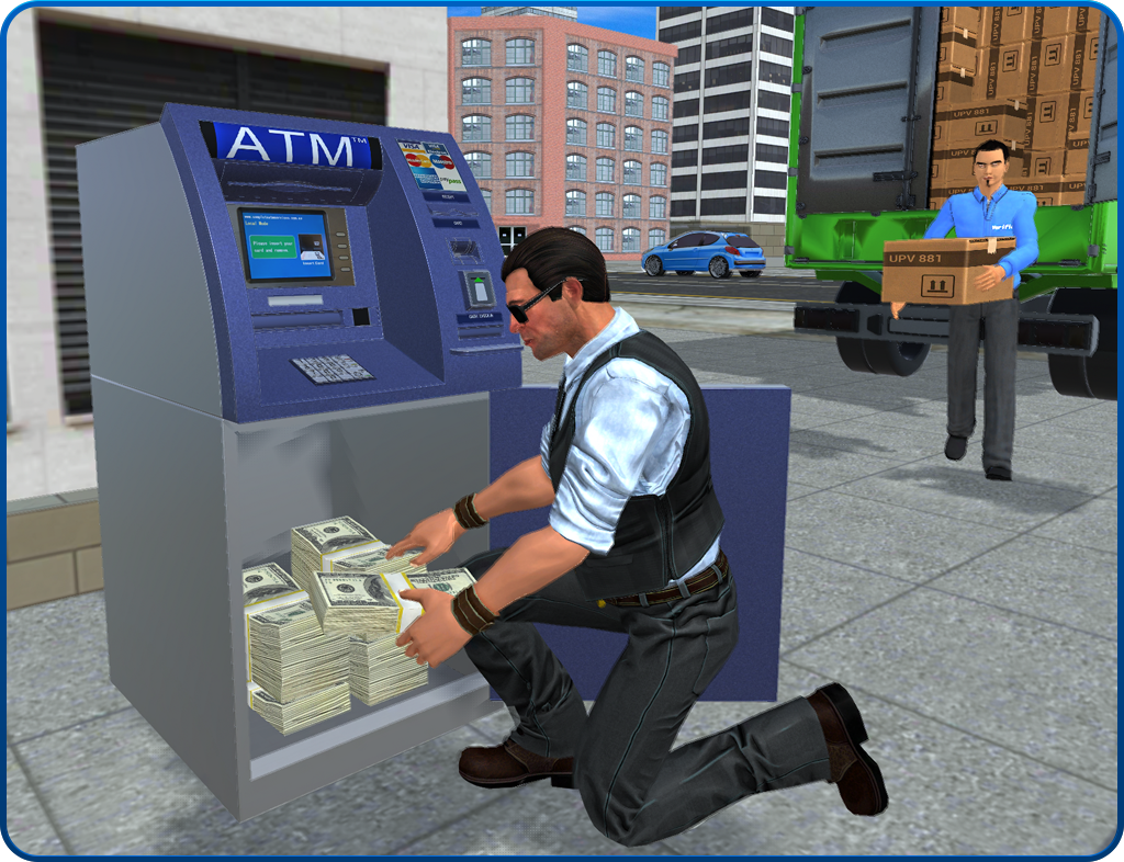   Bank Cash-in-transit Security Van Simulator 2018- 스크린샷 