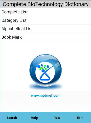 BioTechnology Dictionary Free