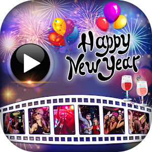 New Year Video Maker  Icon