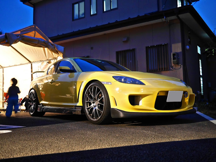 RX-8のいえキャン△・黄色・庭・GW・家に関するカスタム事例の投稿画像3枚目