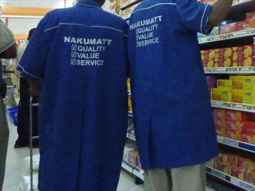 Nakumatt Staff. /File