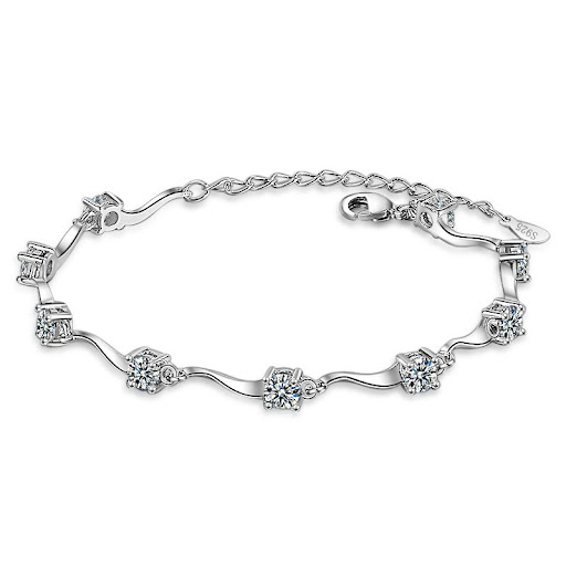 Title 6, Brazalete de circón de diamante de ola
