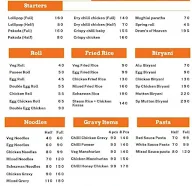 MINI's KITCHEN menu 1